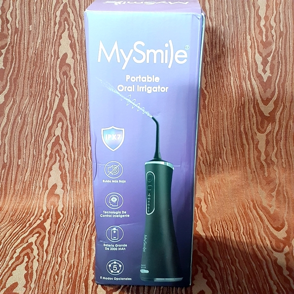 MySmile Portable Cordless LP211 Water Oral Dental Irrigator Flosser 5 Modes NEW - Picture 10 of 14